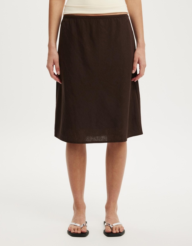Cotton On - Haven Slip Midi Skirt