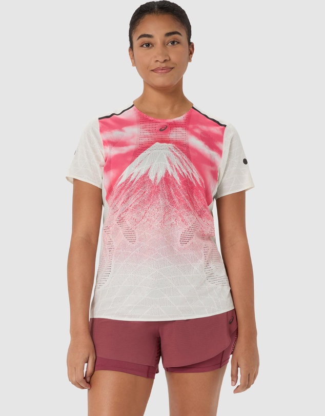 ASICS - Fujitrail Elite Graphic Short Sleeved Top - Women's
