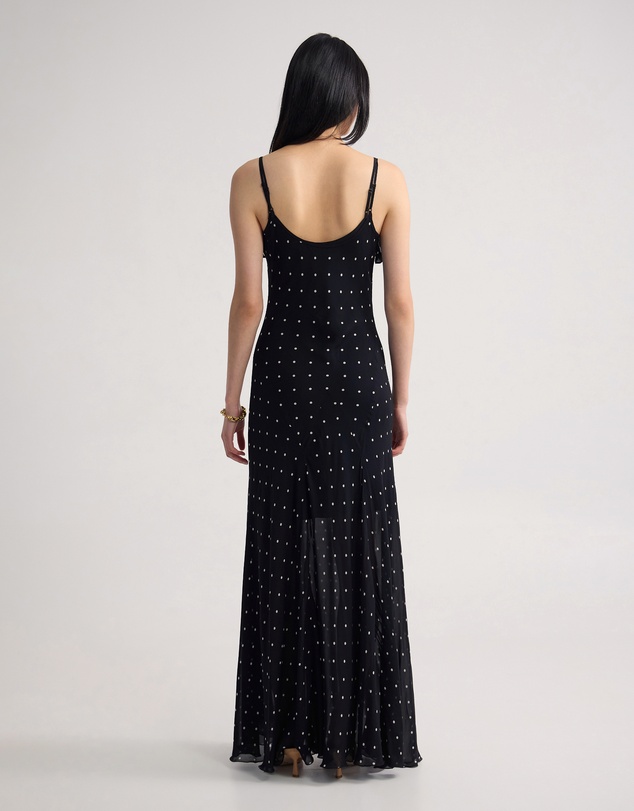 Oxford - Georgia Georgette Polka Dot Dress