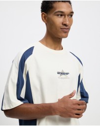 Worship - Laps Panel Oversize Raglan Tee