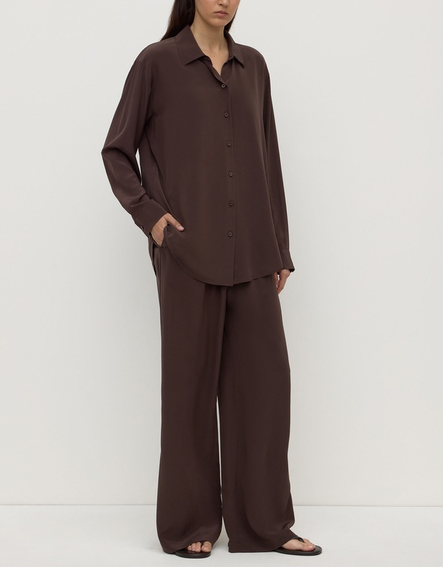 Assembly Label - Betty Silk Long Sleeve Shirt