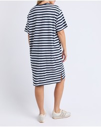 Foxwood - Simplified Stripe Tee Dress