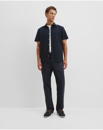 Country Road - Short Sleeve Relaxed Good Earth Cotton Oxford Shirt