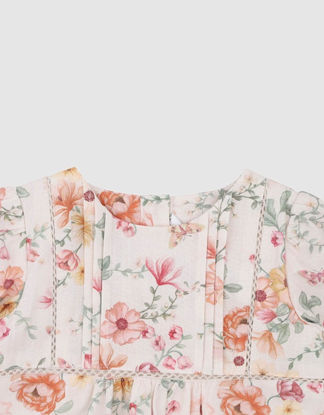 Bebe by Minihaha - Emmy Organic Overlay Dress - Babies