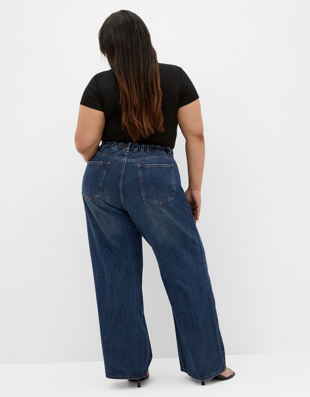 City Chic - Harley Fit Talia Wide Leg Short Jean