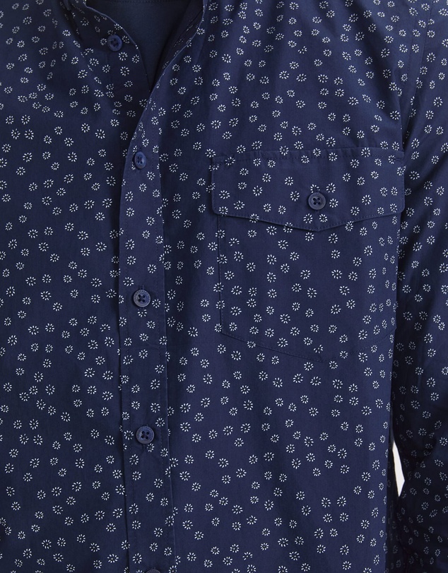 Sportscraft - Long Sleeve Wyatt Printed Shirt