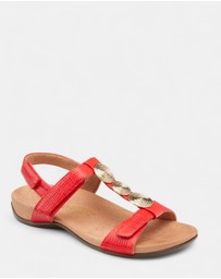 Vionic - Farra Adjustable Sandal - Cherry Woven