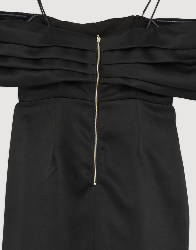 Revibe - Repaired Elliatt Manon Off The Shoulder Gown - AU 8