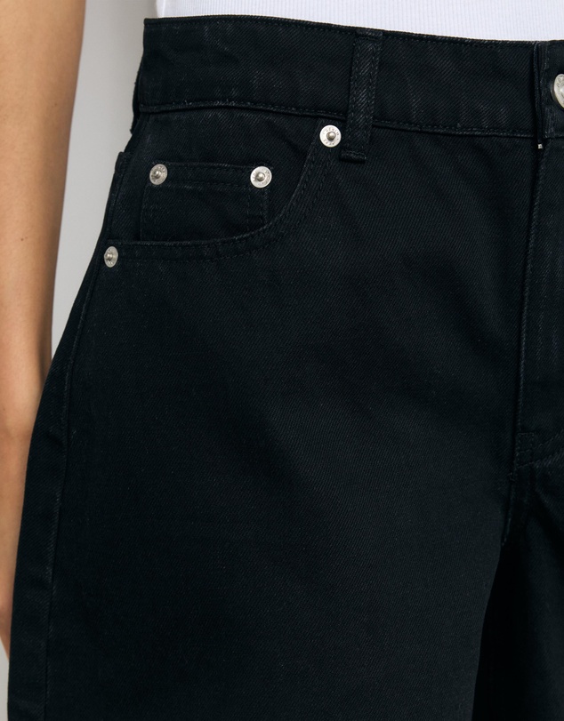 AERE - Rosa Mid Length Denim Shorts