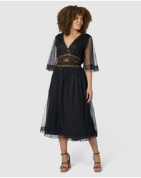 The Poetic Gypsy - Moon Rising Midi Dress