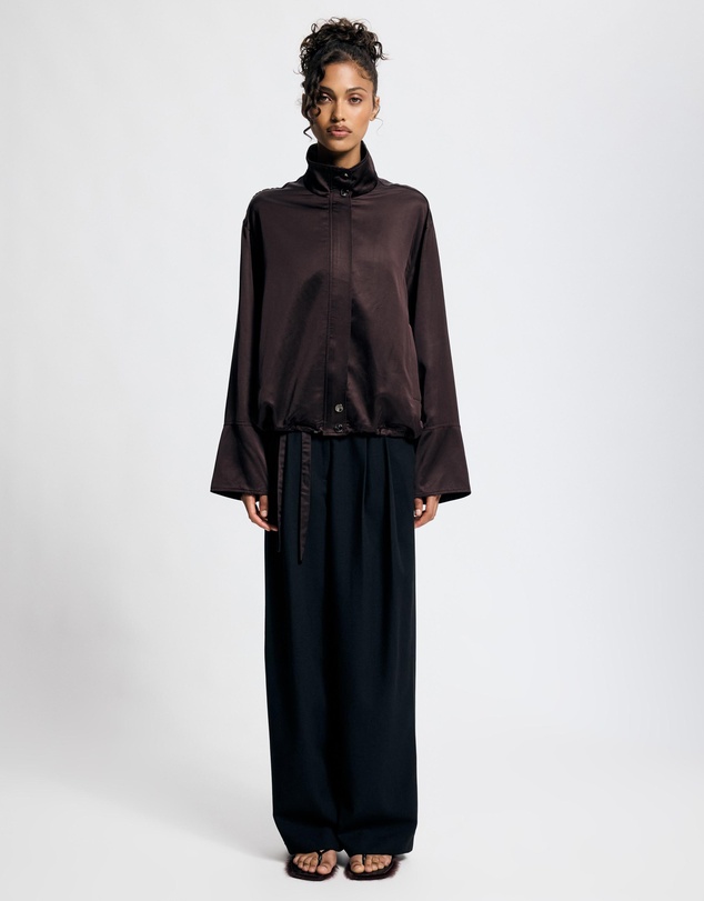 Lover - Sienna Contrast Satin Tailored Pants