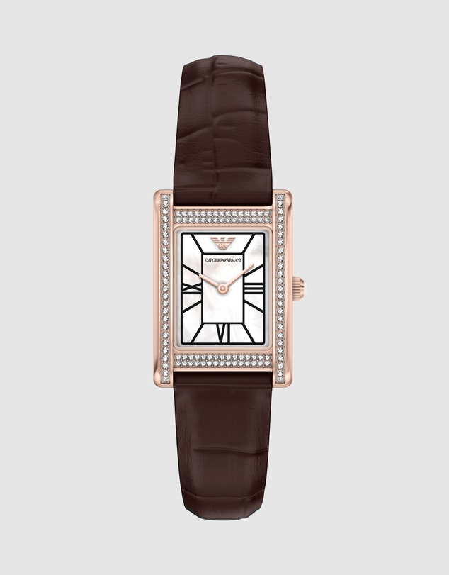 Emporio Armani - Brown Analogue Watch