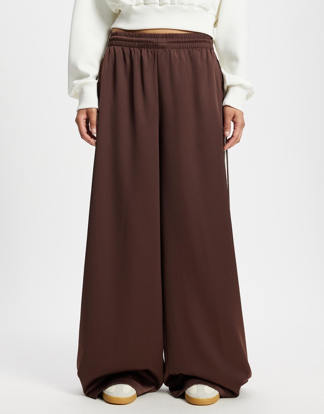 adidas Originals - Satin Wide Leg Track Pants