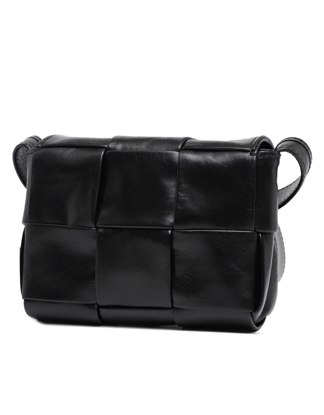 Pre-Loved by Azura Reborn - Pre-Loved Candy Paper Calfskin Intrecciato Cassette Crossbody