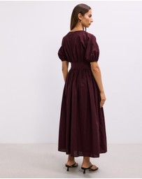 The Fated - Gallery Waisted Midi Dress