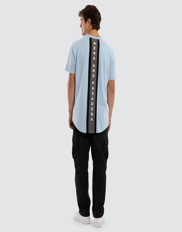 Nena & Pasadena - Linear Dual Curved Tee