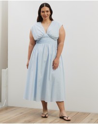 Atmos&Here Curvy - Zara Waisted Midi Dress