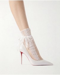 High Heel Jungle - Lace Wrap Tulle Socks