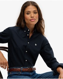 Superdry - Slim Oxford Long Sleeve Shirt