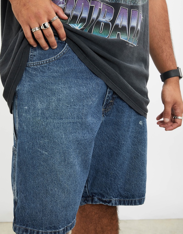 Vintage by The Real Deal - Pre Loved - Vintage Wrangler Denim Carpenter Shorts