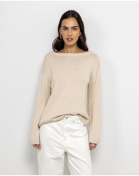 AERE - Nika Cotton Cashmere Knit Jumper