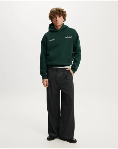 Cotton On - Box Fit Graphic Hoodie