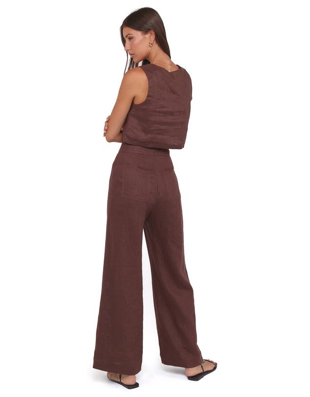 Petal & Pup - Devlin Top - Brown