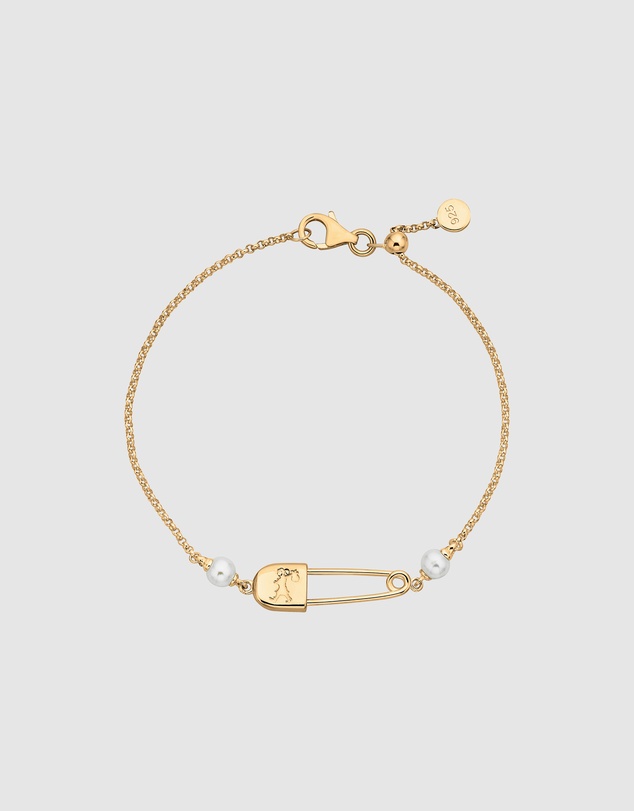 Karen Walker - Runaway Safety Pin Bracelet