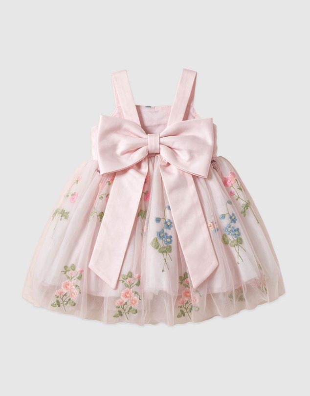 Bebe by Minihaha - Sophie Floral Embroidered Dress