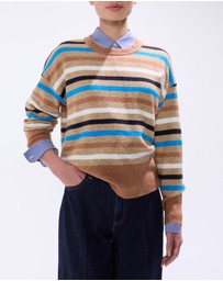 Marcs - Snowfall Stripe Knit Jumper