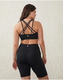Cotton On Body Active - Highwaisted Mid Length Bike Short