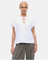 Karl Lagerfeld - Embellished Relaxed T-Shirt
