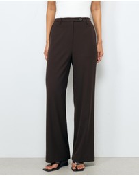 AERE - Lani Tab Waistband Pants