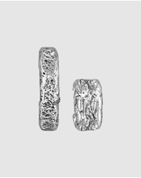 Haze & Glory - ICONIC EXCLUSIVE - Earrings Earcuff I like it rough in 925 sterling silver