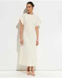 Calli - Saige Cinched Midi Dress