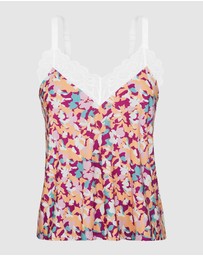 Sans Complexe - Suzan Fantaisy Microfibre Pyjama Camisole with Lace