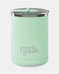 Frank Green - 12oz Ceramic Coffee Cup with Hinged Screw Lid