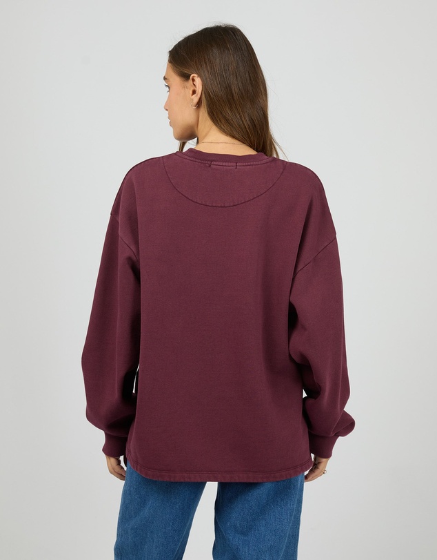 All About Eve - Aae Washed Box Crew Wine