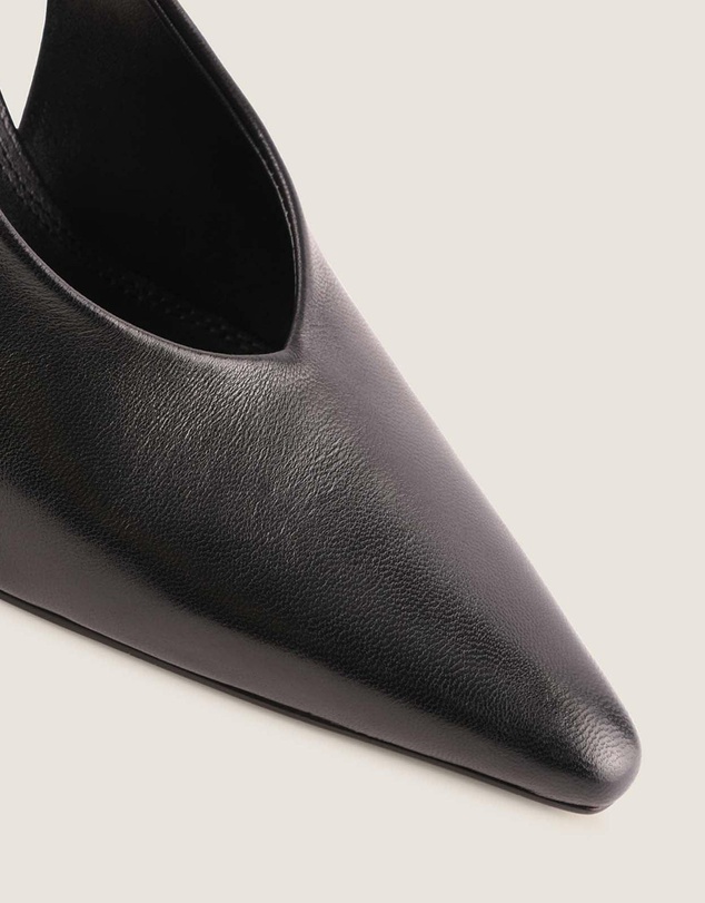 Shelly Shen - Twyla High Heels Black Leather