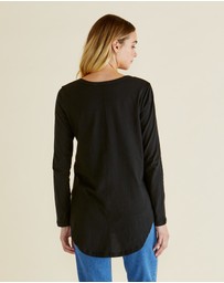 Betty Basics - Megan Long Sleeve Top