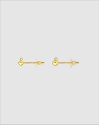Ichu - Tiny Details Studs Gold