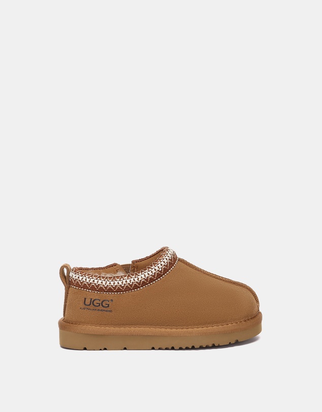 EVERAU - Australian Shepherd Ugg Tay Kids Cow Suede Upper House Shoes