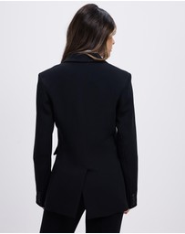 Farage - Eden Crepe Double Breasted Jacket