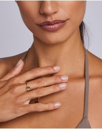 Zoe Olivia - 9K Gold Flower Ring