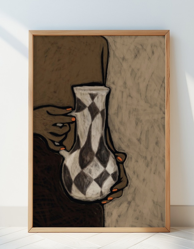 Olive et Oriel - KH Studio - Before Dinner by Karla Hyman Art Print