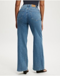 Cotton On - Curvy Stretch Wide Jeans
