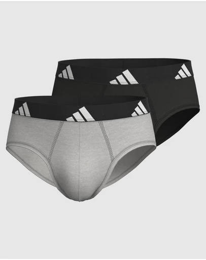 adidas Sportswear - 2 Pack Active Flex Cotton Body Brief Underwear