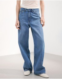 M.N.G - Mid-Rise Balloon Jeans