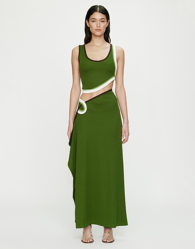Christopher Esber - Verner Multi Bind Cascade Skirt
