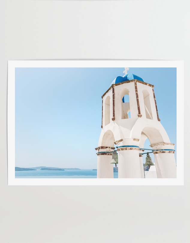 LEGGERA - Santorini Blues Print
